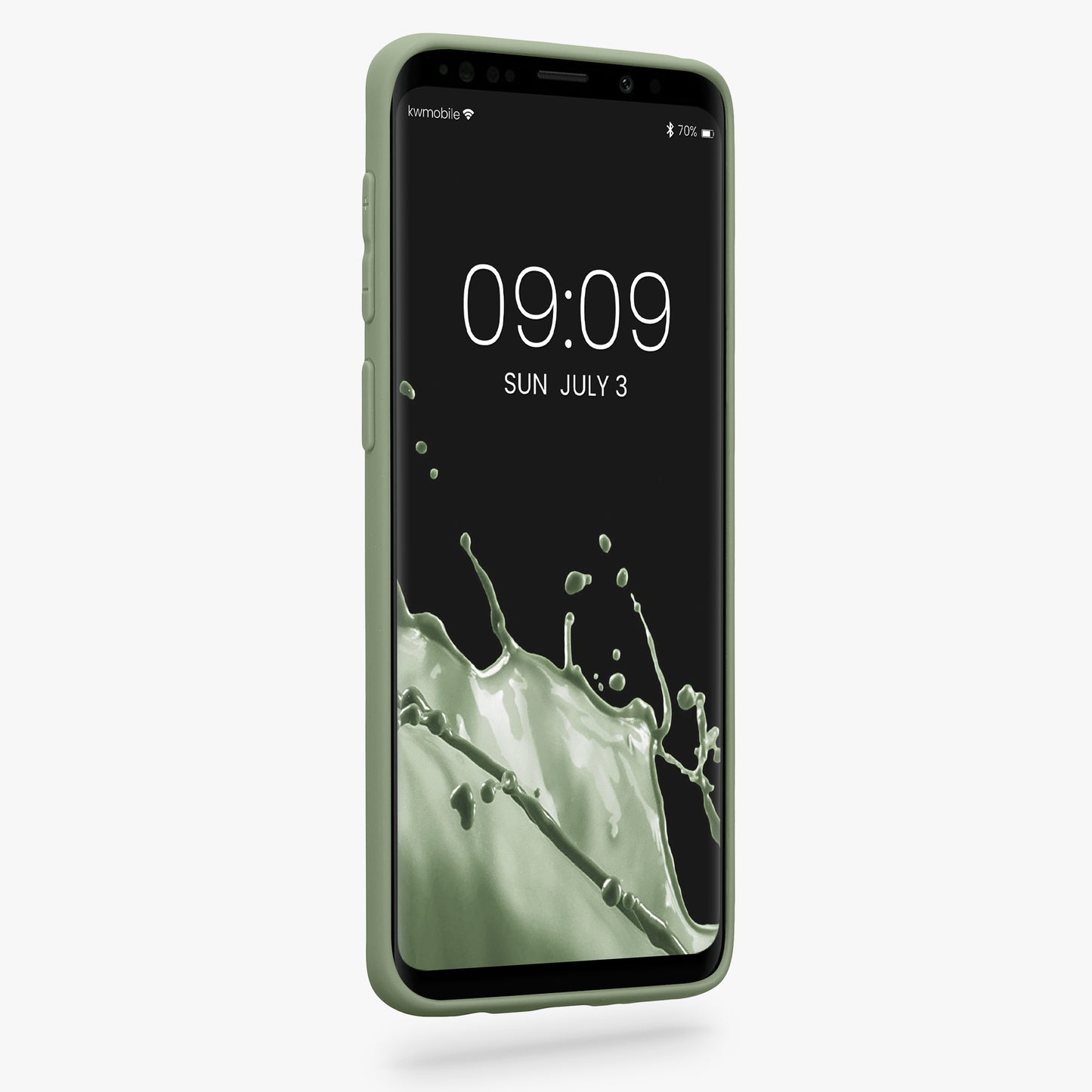 kwmobile Handyhülle für Samsung Galaxy S9 Hülle - Kabelloses Laden - Schutzhülle Cover