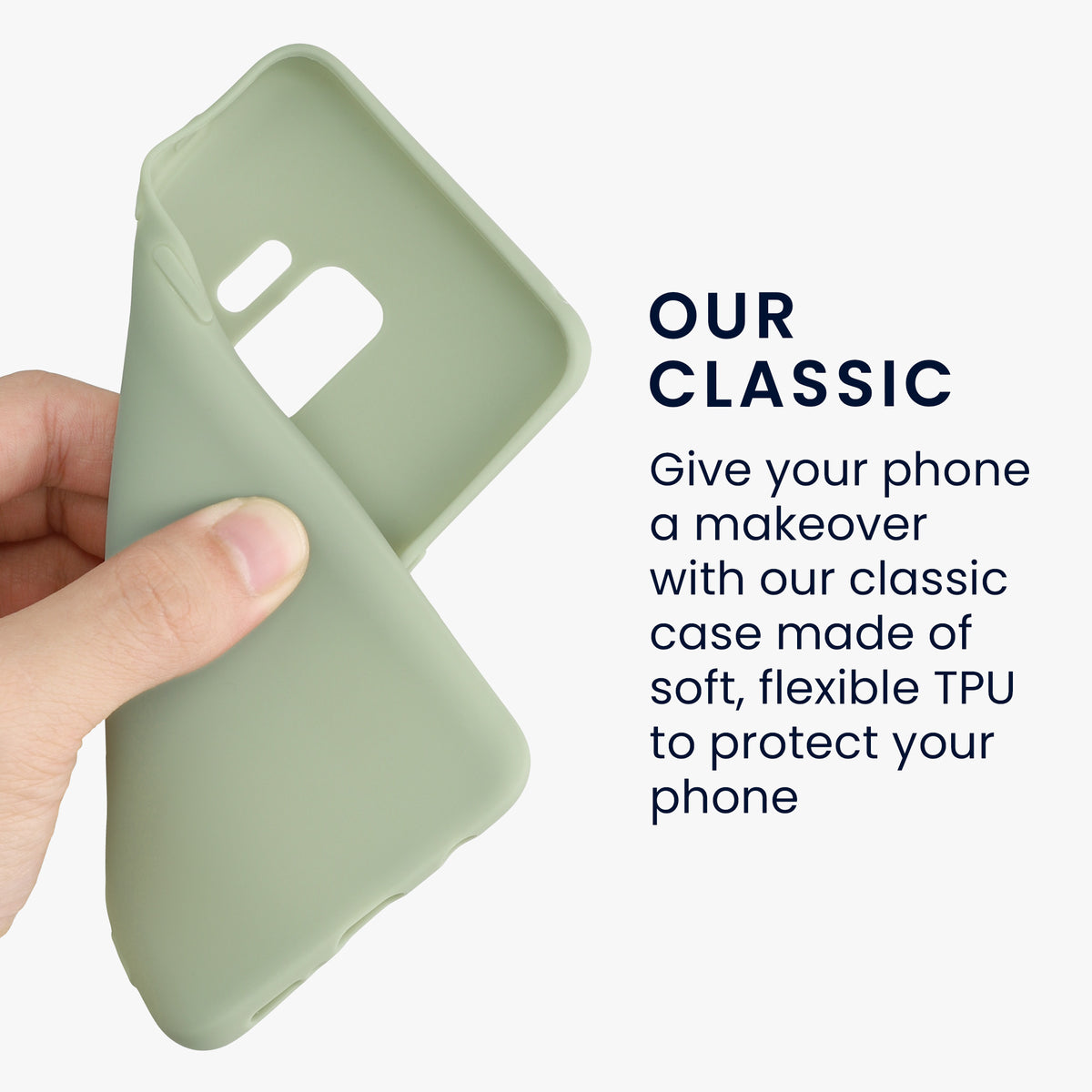 kwmobile Handyhülle für Samsung Galaxy S9 Hülle - Kabelloses Laden - Schutzhülle Cover