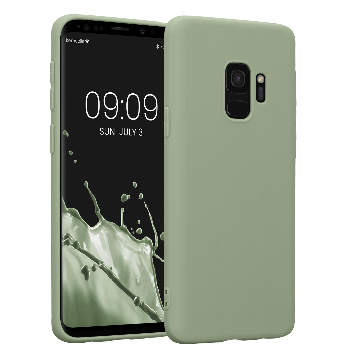 kwmobile Handyhülle für Samsung Galaxy S9 Hülle - Kabelloses Laden - Schutzhülle Cover