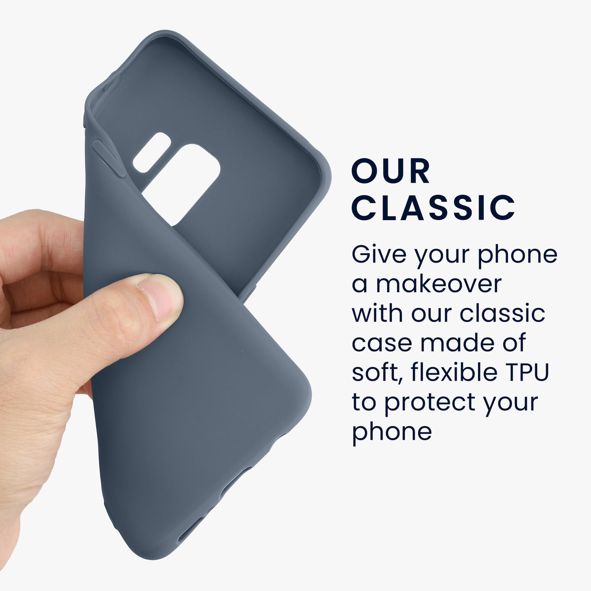 kwmobile Handyhülle für Samsung Galaxy S9 Hülle - Kabelloses Laden - Schutzhülle Cover