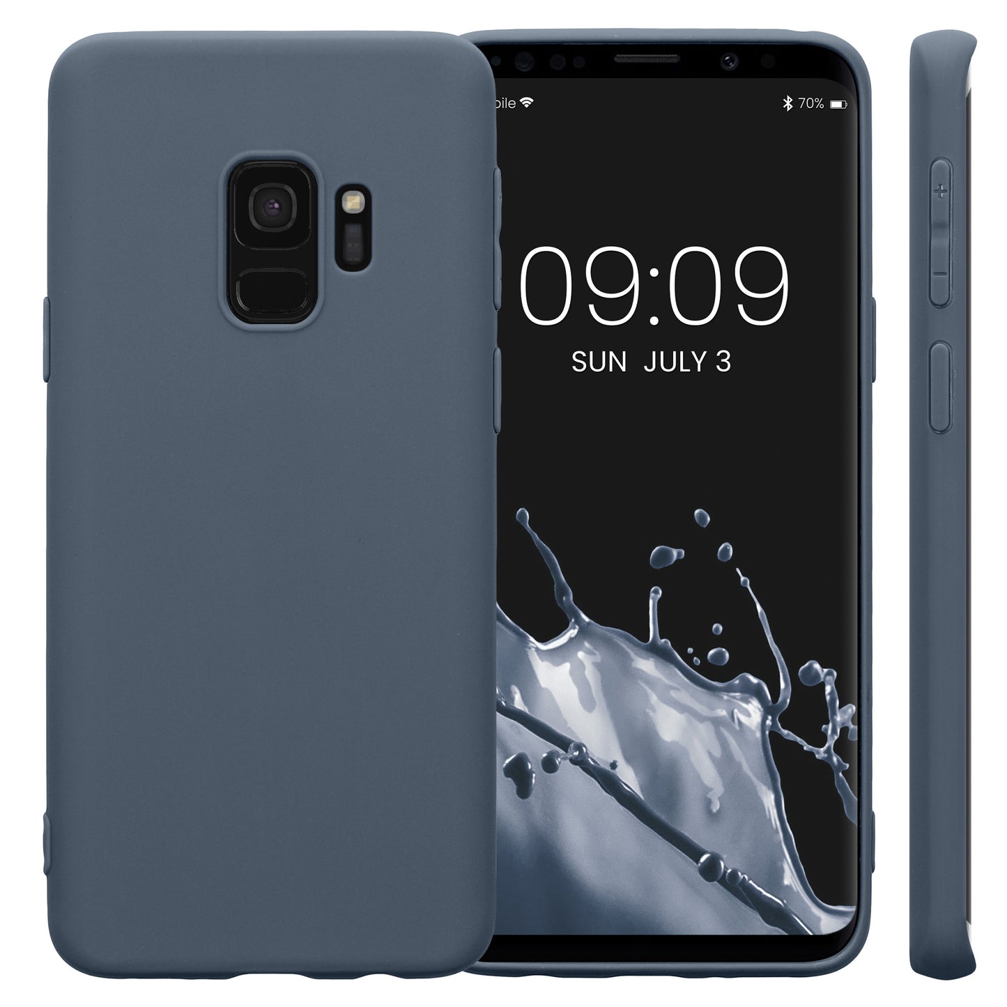 kwmobile Handyhülle für Samsung Galaxy S9 Hülle - Kabelloses Laden - Schutzhülle Cover