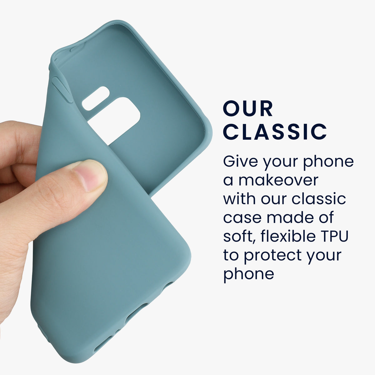 kwmobile Handyhülle für Samsung Galaxy S9 Hülle - Kabelloses Laden - Schutzhülle Cover
