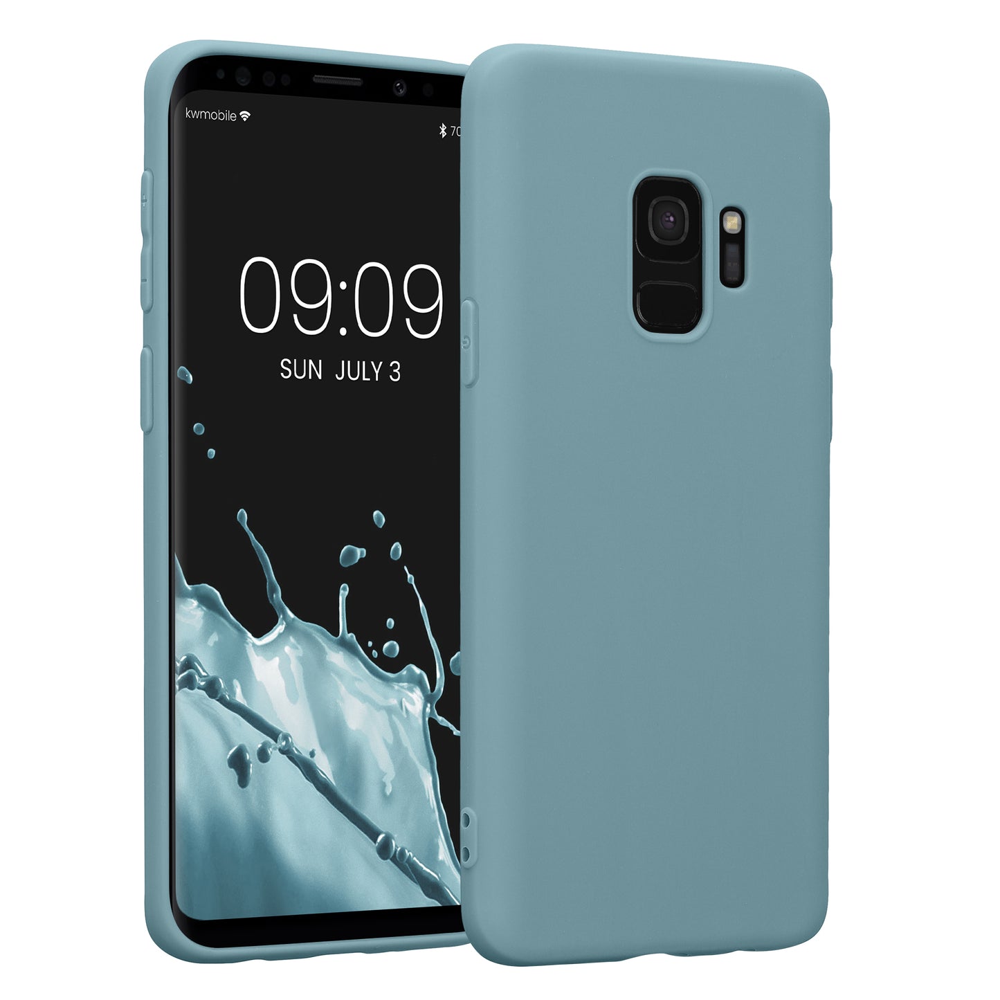 kwmobile Handyhülle für Samsung Galaxy S9 Hülle - Kabelloses Laden - Schutzhülle Cover