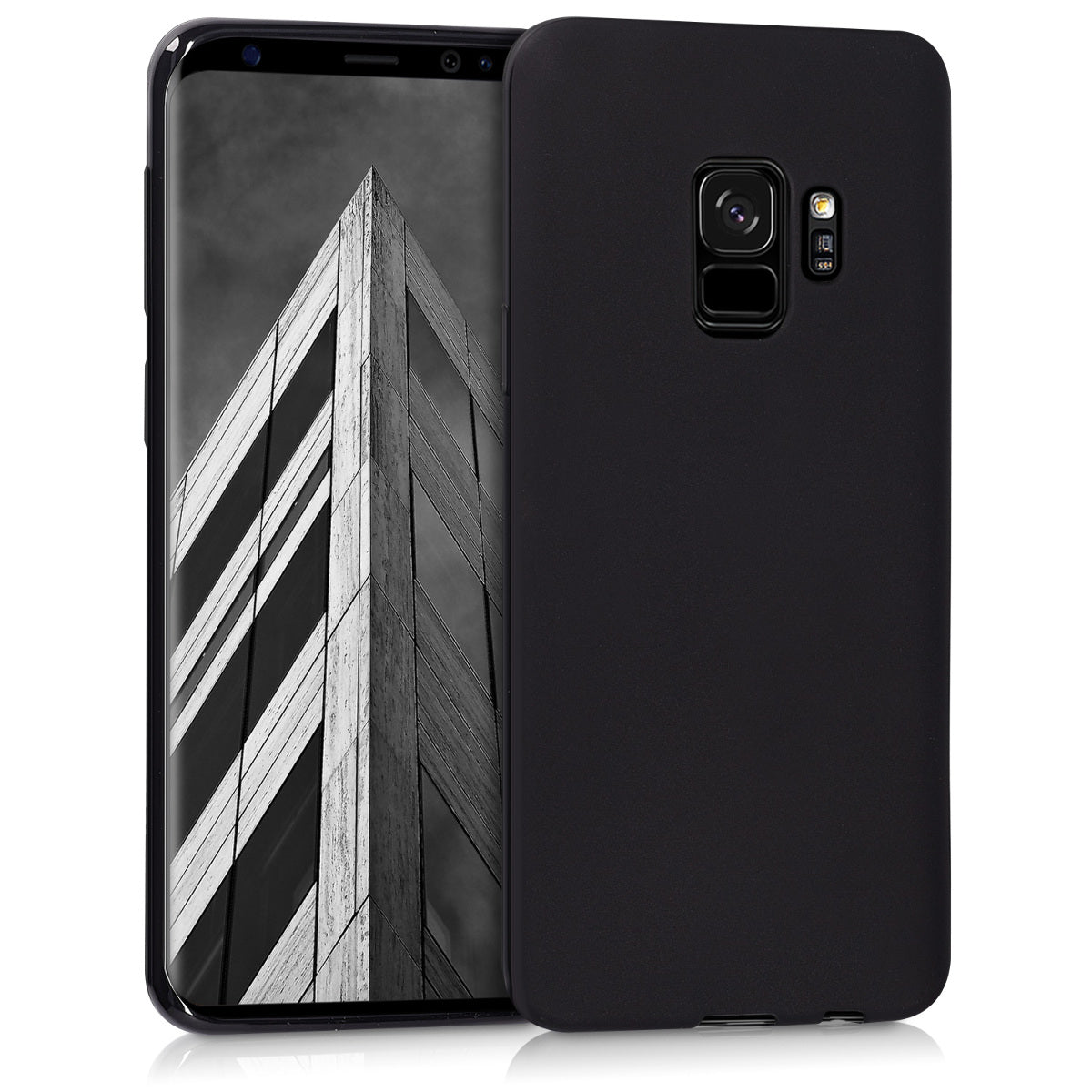 kwmobile Handyhülle für Samsung Galaxy S9 Hülle - Kabelloses Laden - Schutzhülle Cover