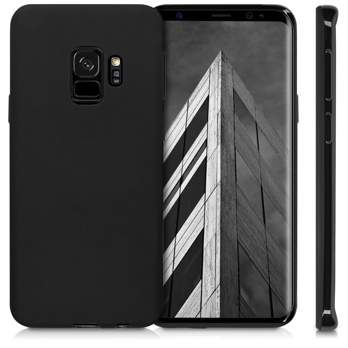 kwmobile Handyhülle für Samsung Galaxy S9 Hülle - Kabelloses Laden - Schutzhülle Cover