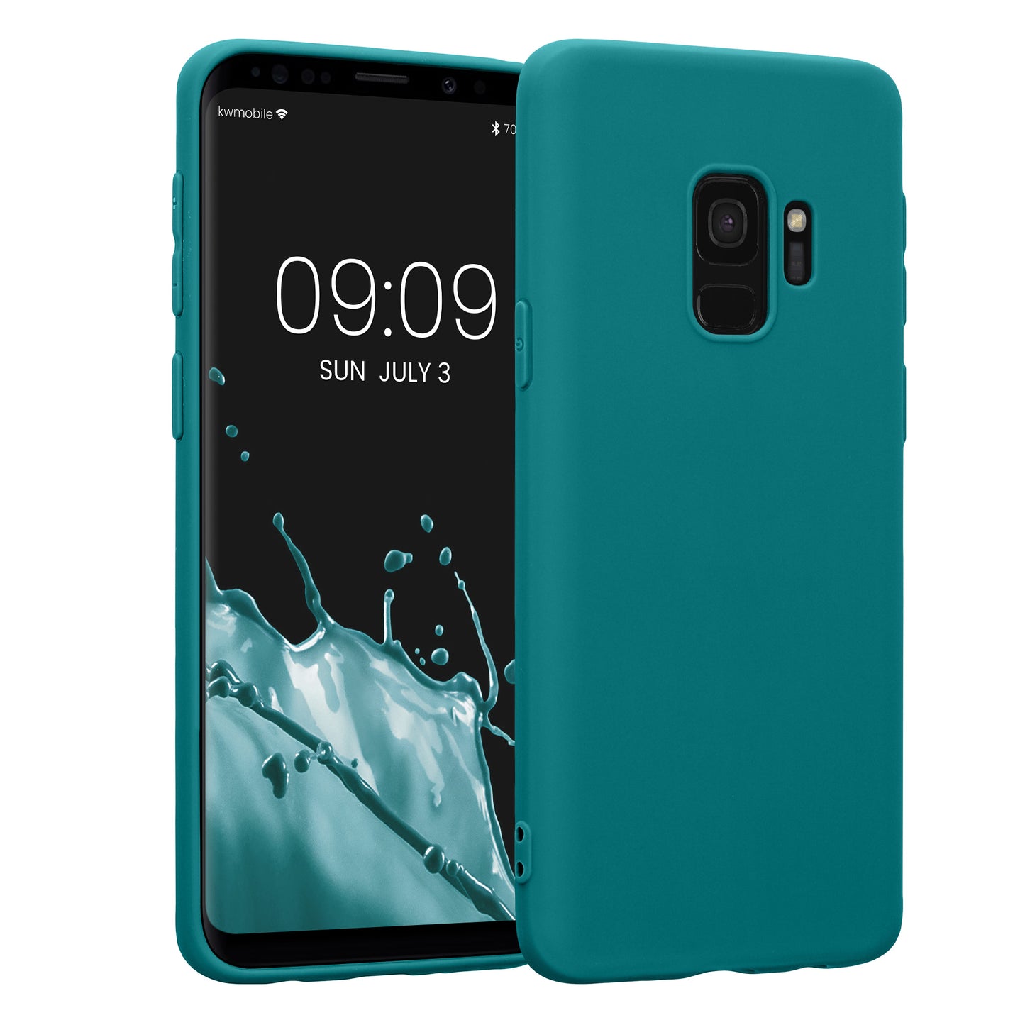 kwmobile Handyhülle für Samsung Galaxy S9 Hülle - Kabelloses Laden - Schutzhülle Cover