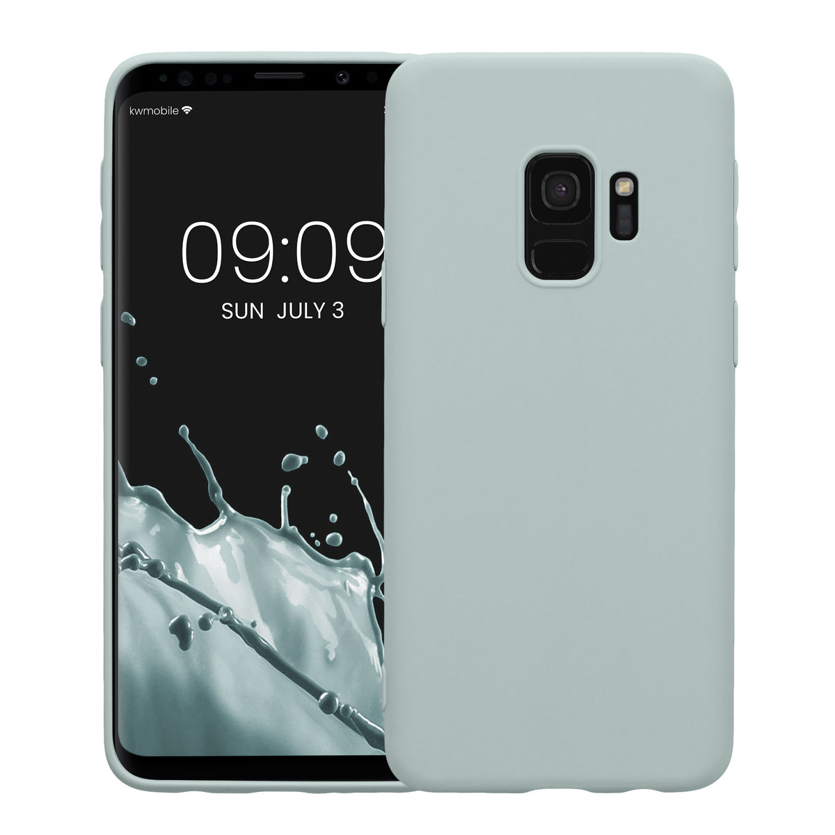 kwmobile Handyhülle für Samsung Galaxy S9 Hülle - Kabelloses Laden - Schutzhülle Cover