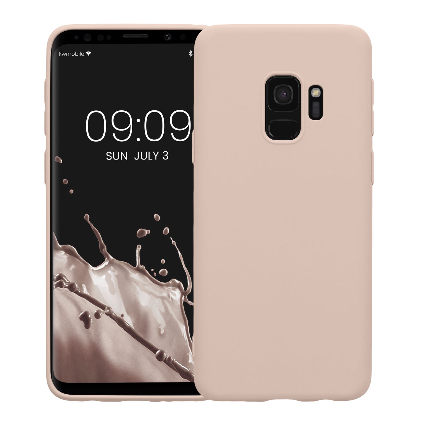 kwmobile Handyhülle für Samsung Galaxy S9 Hülle - Kabelloses Laden - Schutzhülle Cover