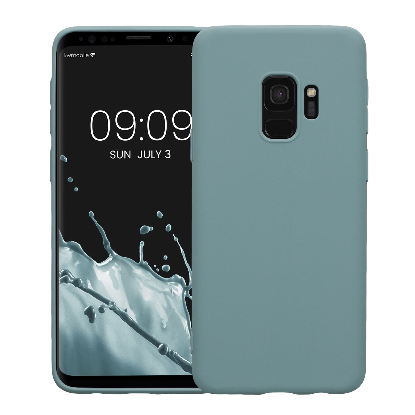 kwmobile Handyhülle für Samsung Galaxy S9 Hülle - Kabelloses Laden - Schutzhülle Cover