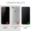 Huawei Enjoy 7S / P Smart (2017) Hülle Silikon Matt