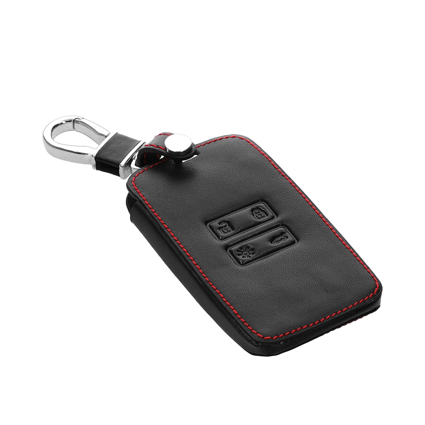 kwmobile Schlüsselhülle für Renault 4-Tasten Smartkey Autoschlüssel (nur Keyless Go) Hülle - Autoschlüssel Schlüssel Hülle - Schlüsselcover aus Kunstleder
