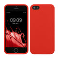 kwmobile Handyhülle für Apple iPhone SE (1.Gen 2016) / iPhone 5 / iPhone 5S Hülle - Kabelloses Laden - Schutzhülle Cover