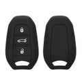 kwmobile Schlüsselhülle für Peugeot Citroen 3-Tasten Smartkey Autoschlüssel (nur Keyless Go) Hülle - Autoschlüssel Schlüssel Hülle - Schlüsselschutz Gehäuse