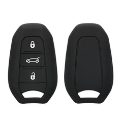 Peugeot Citroen 3-Tasten Smartkey Autoschlüssel Keyless Go Silikon Schlüsselhülle