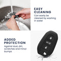kwmobile Schlüsselhülle für Peugeot Citroen 3-Tasten Smartkey Autoschlüssel (nur Keyless Go) Hülle - Autoschlüssel Schlüssel Hülle - Schlüsselschutz Gehäuse
