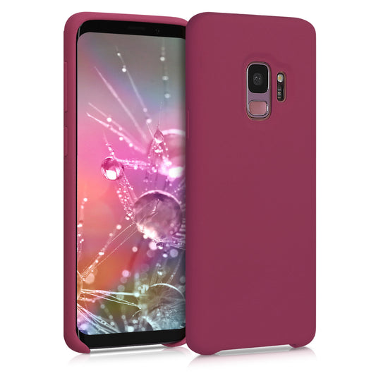 kwmobile Handyhülle für Samsung Galaxy S9 Hülle - Case Silikon - Kabelloses Laden - Schutzhülle Cover