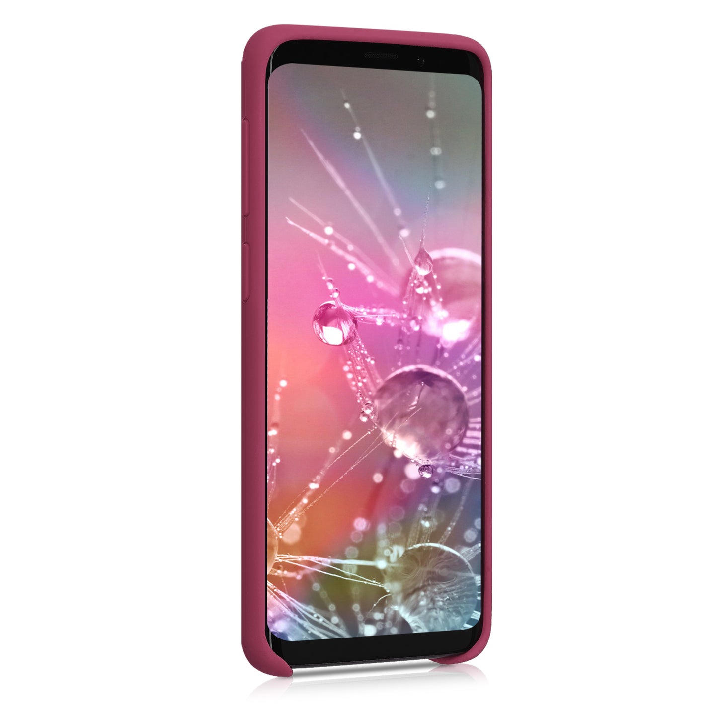 kwmobile Handyhülle für Samsung Galaxy S9 Hülle - Case Silikon - Kabelloses Laden - Schutzhülle Cover
