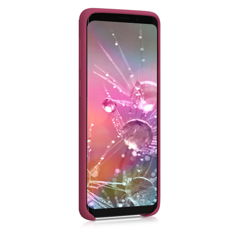 kwmobile Handyhülle für Samsung Galaxy S9 Hülle - Case Silikon - Kabelloses Laden - Schutzhülle Cover