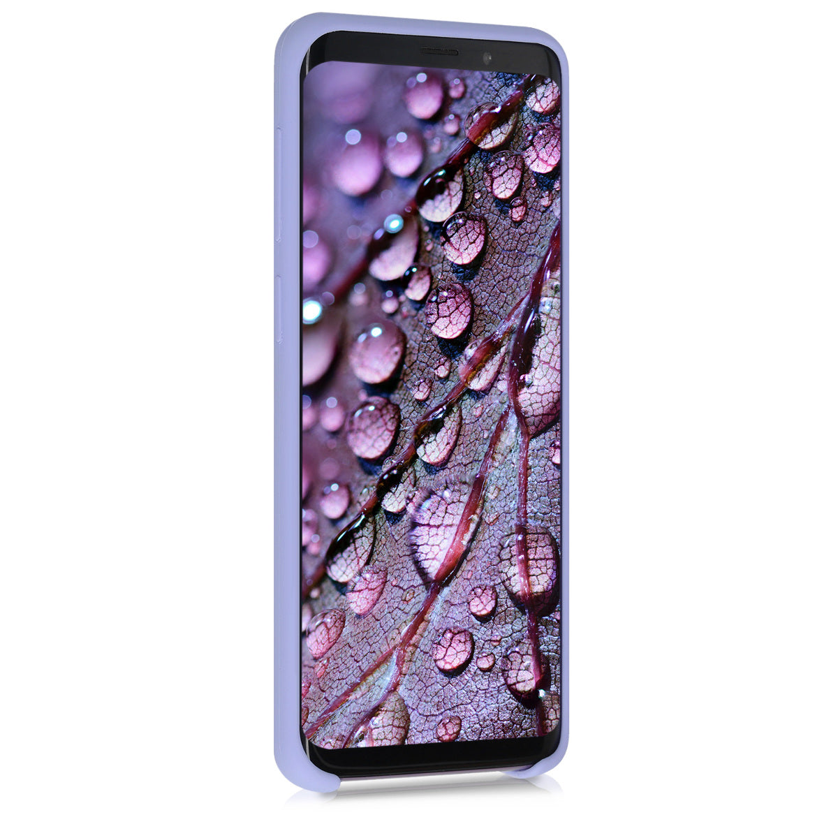 kwmobile Handyhülle für Samsung Galaxy S9 Hülle - Case Silikon - Kabelloses Laden - Schutzhülle Cover