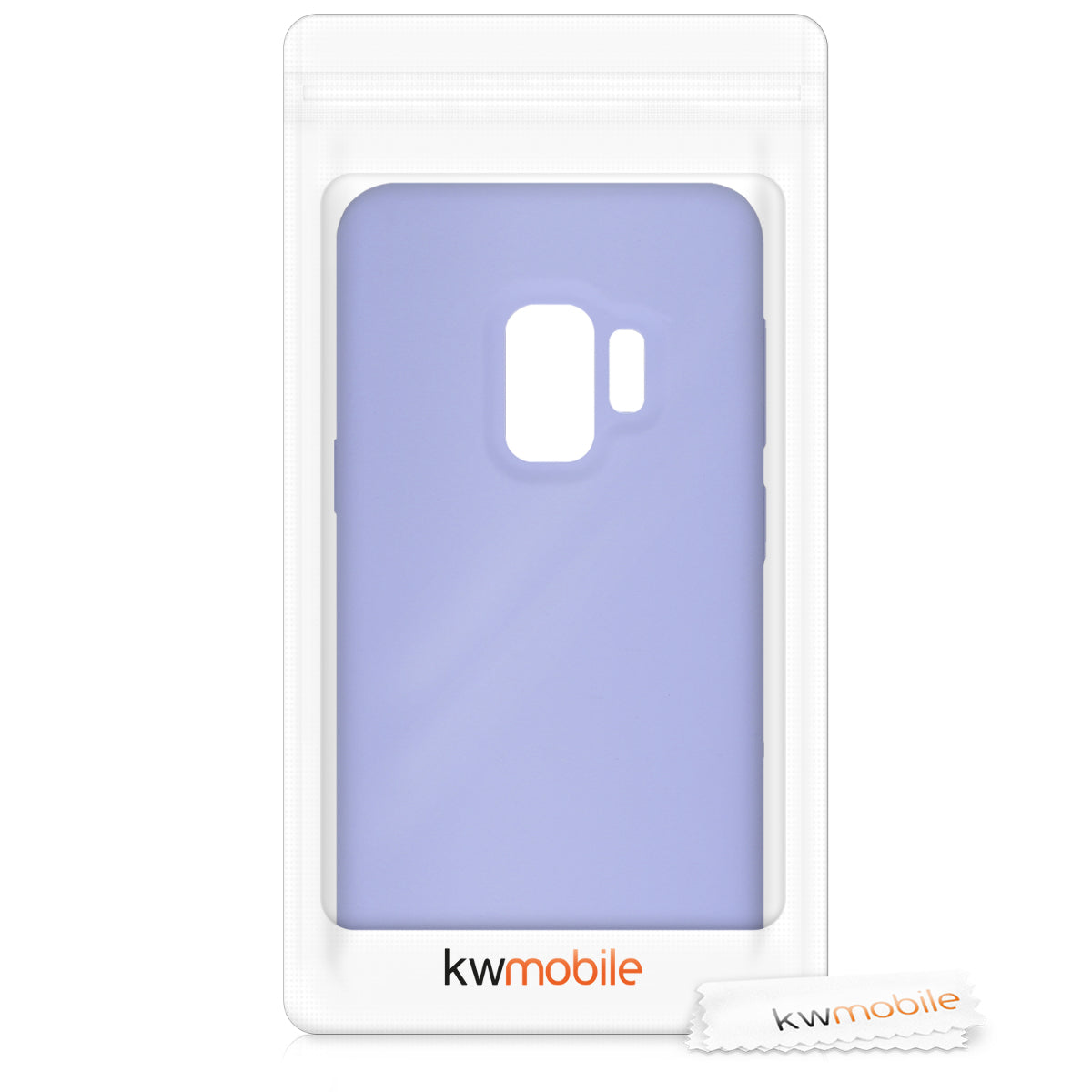 kwmobile Handyhülle für Samsung Galaxy S9 Hülle - Case Silikon - Kabelloses Laden - Schutzhülle Cover