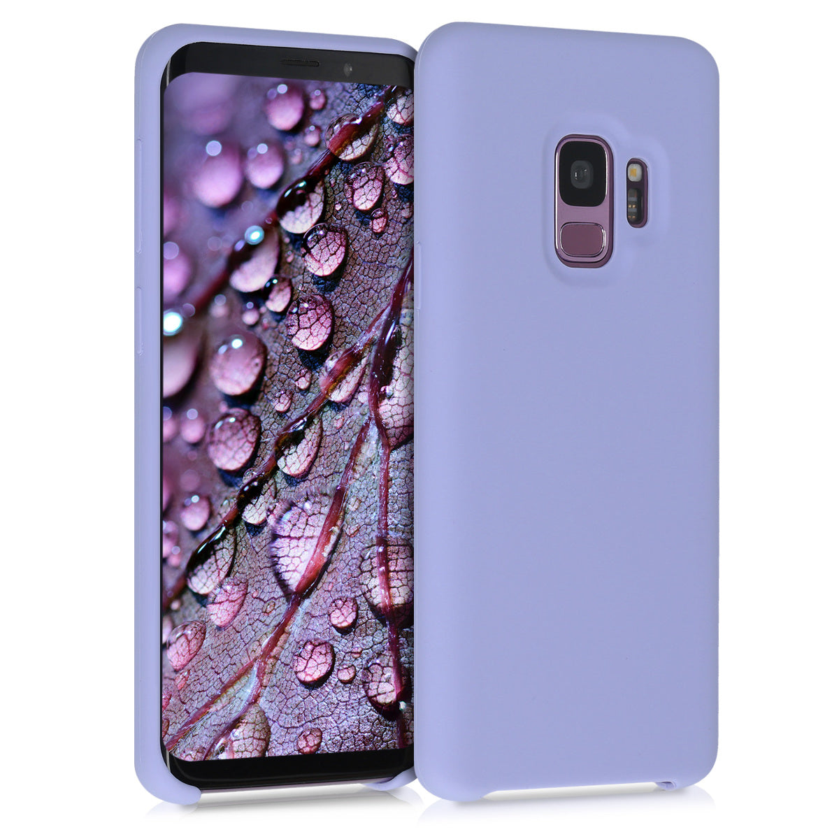 kwmobile Handyhülle für Samsung Galaxy S9 Hülle - Case Silikon - Kabelloses Laden - Schutzhülle Cover