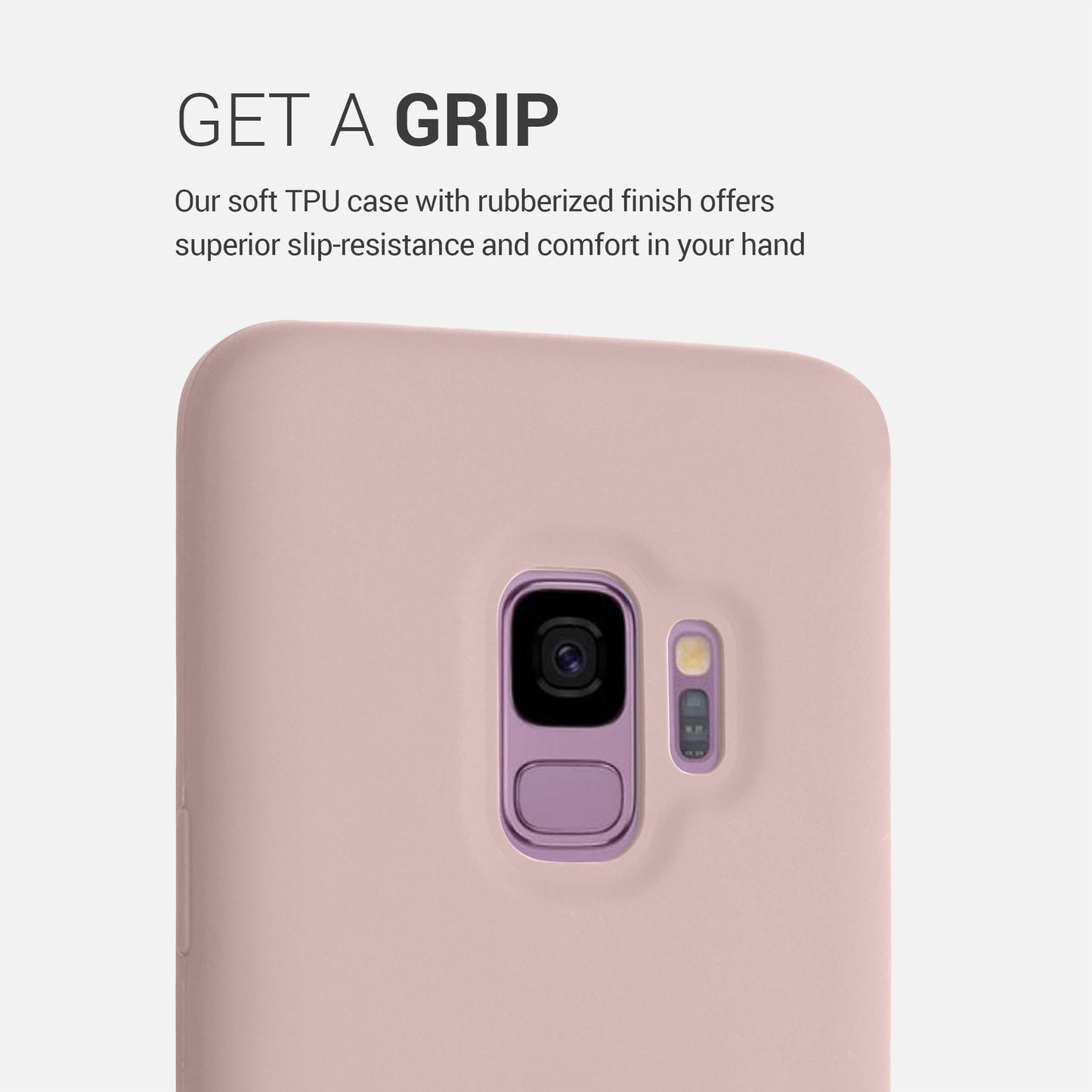 kwmobile Handyhülle für Samsung Galaxy S9 Hülle - Case Silikon - Kabelloses Laden - Schutzhülle Cover