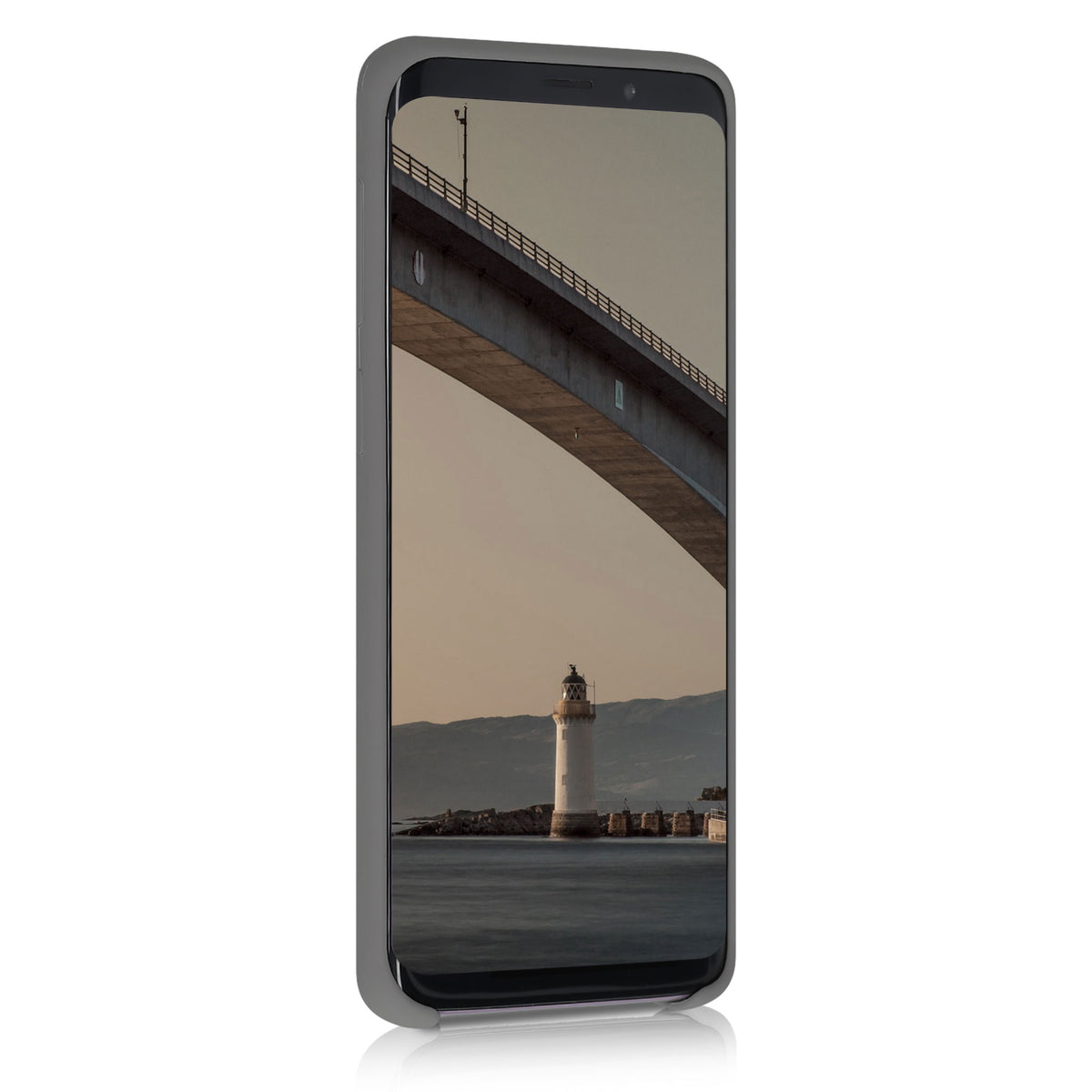 kwmobile Handyhülle für Samsung Galaxy S9 Hülle - Case Silikon - Kabelloses Laden - Schutzhülle Cover