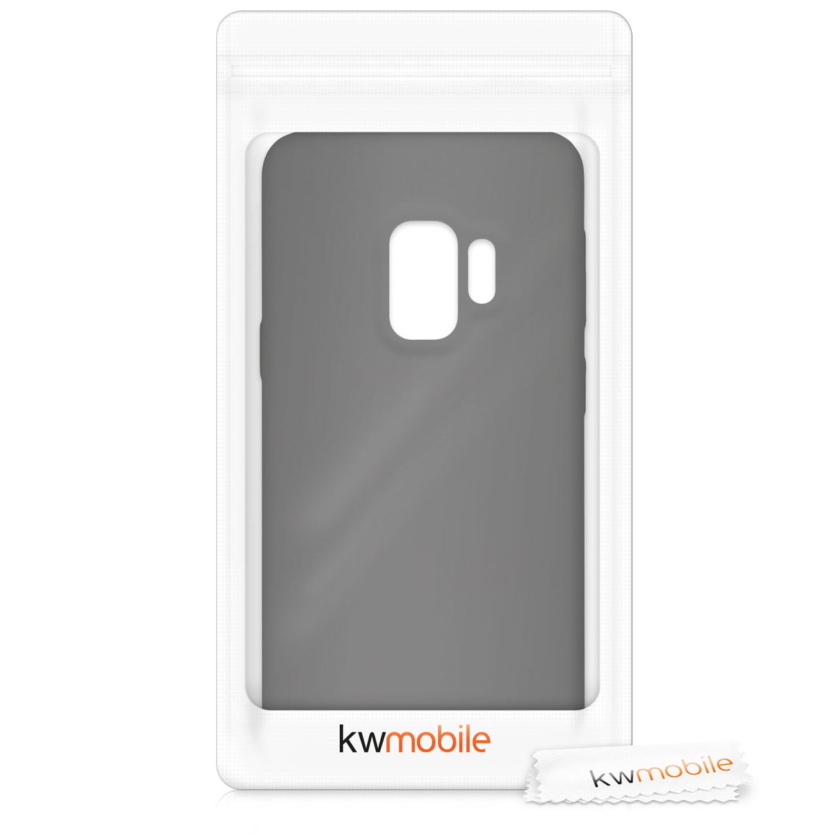 kwmobile Handyhülle für Samsung Galaxy S9 Hülle - Case Silikon - Kabelloses Laden - Schutzhülle Cover