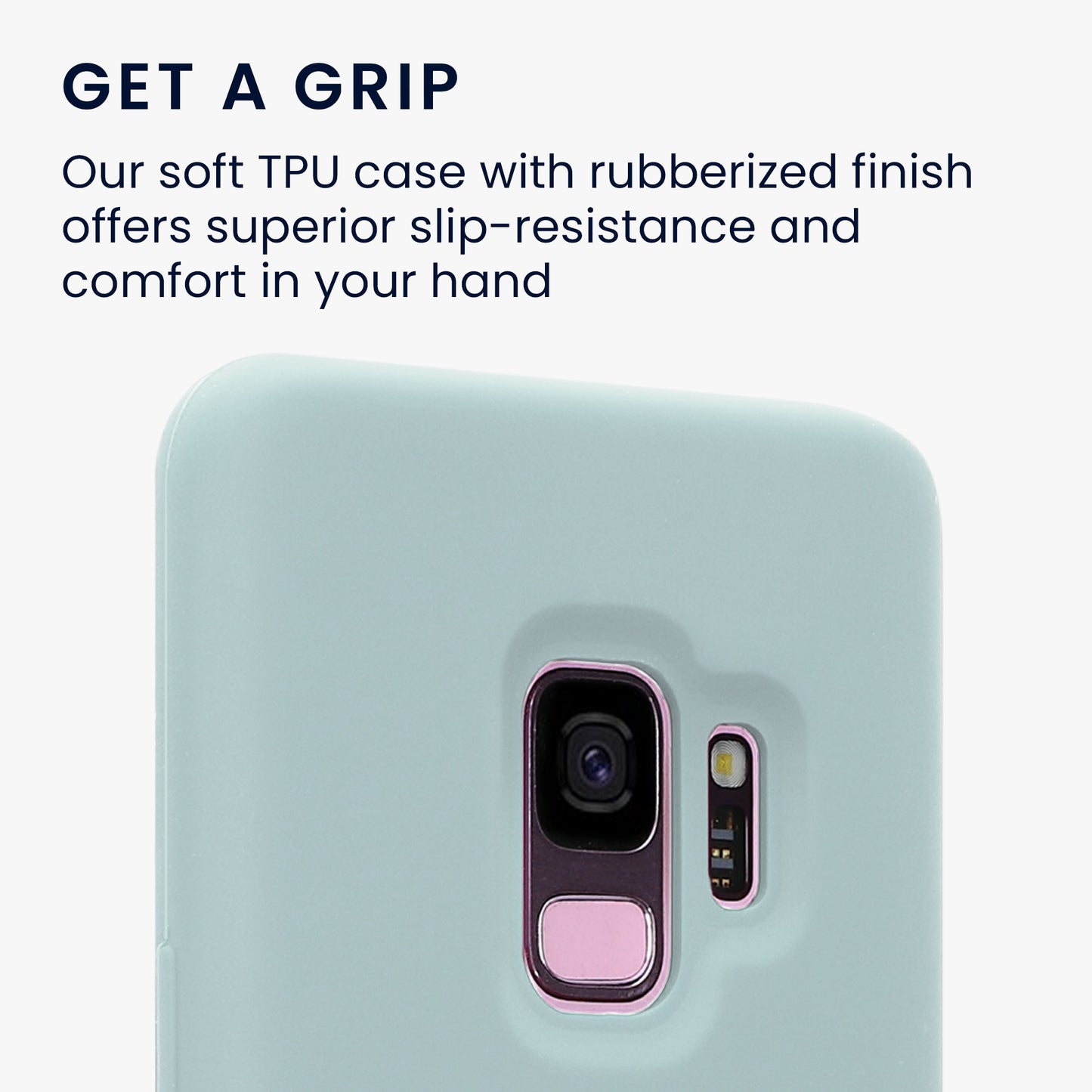 kwmobile Handyhülle für Samsung Galaxy S9 Hülle - Case Silikon - Kabelloses Laden - Schutzhülle Cover