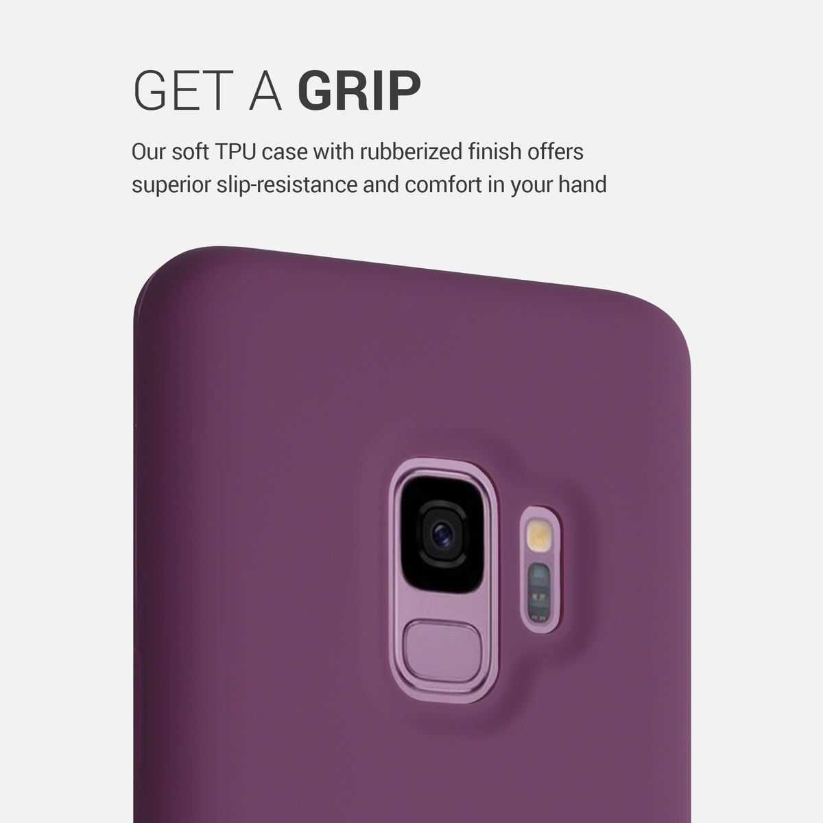 kwmobile Handyhülle für Samsung Galaxy S9 Hülle - Case Silikon - Kabelloses Laden - Schutzhülle Cover