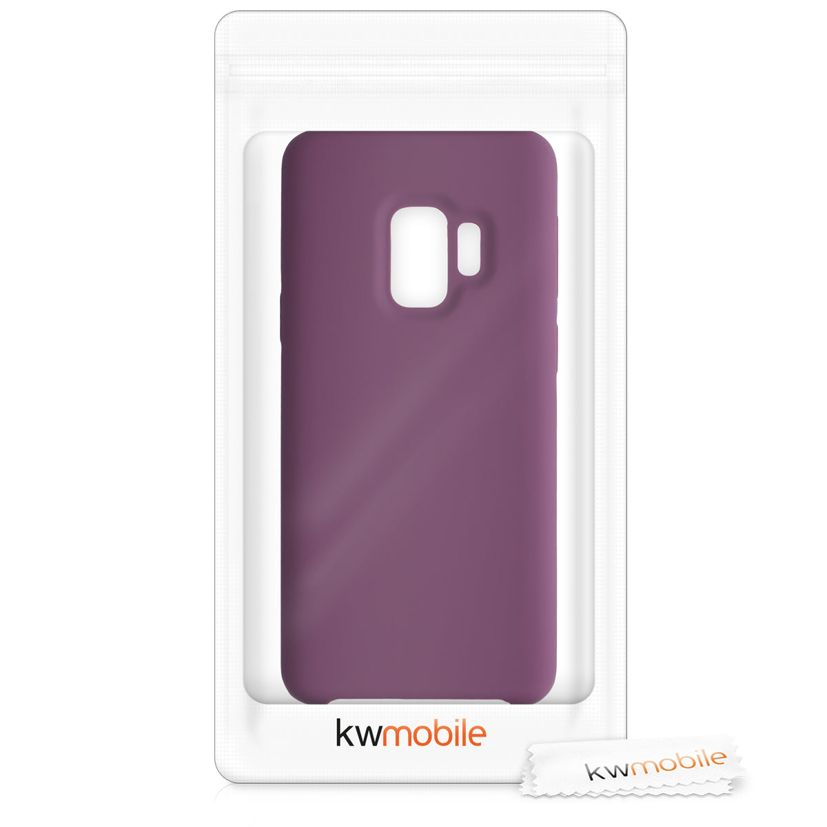 kwmobile Handyhülle für Samsung Galaxy S9 Hülle - Case Silikon - Kabelloses Laden - Schutzhülle Cover