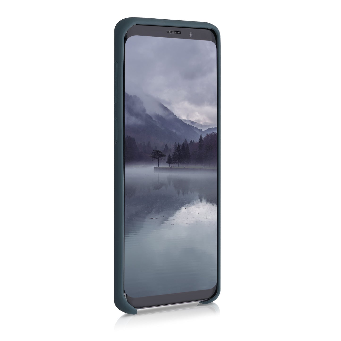 kwmobile Handyhülle für Samsung Galaxy S9 Hülle - Case Silikon - Kabelloses Laden - Schutzhülle Cover