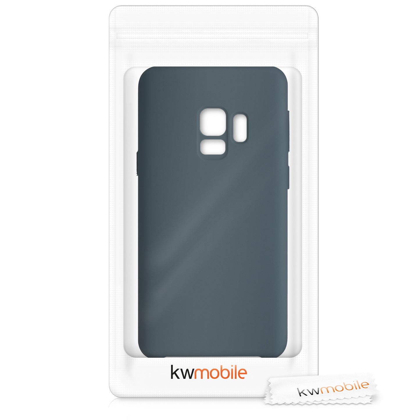 kwmobile Handyhülle für Samsung Galaxy S9 Hülle - Case Silikon - Kabelloses Laden - Schutzhülle Cover
