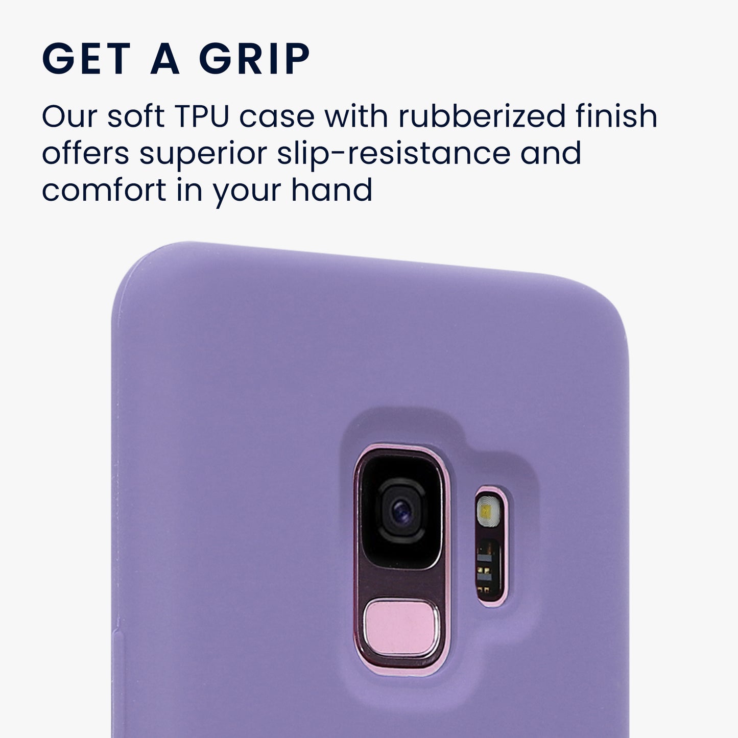 kwmobile Handyhülle für Samsung Galaxy S9 Hülle - Case Silikon - Kabelloses Laden - Schutzhülle Cover