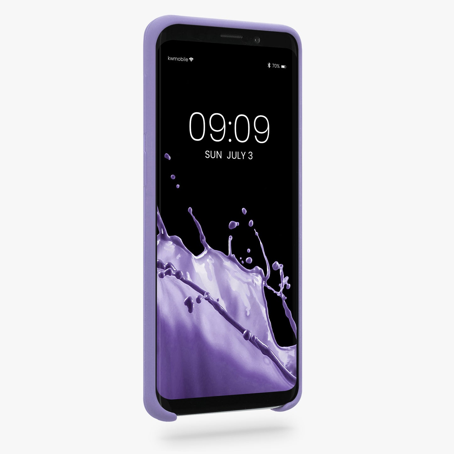 kwmobile Handyhülle für Samsung Galaxy S9 Hülle - Case Silikon - Kabelloses Laden - Schutzhülle Cover