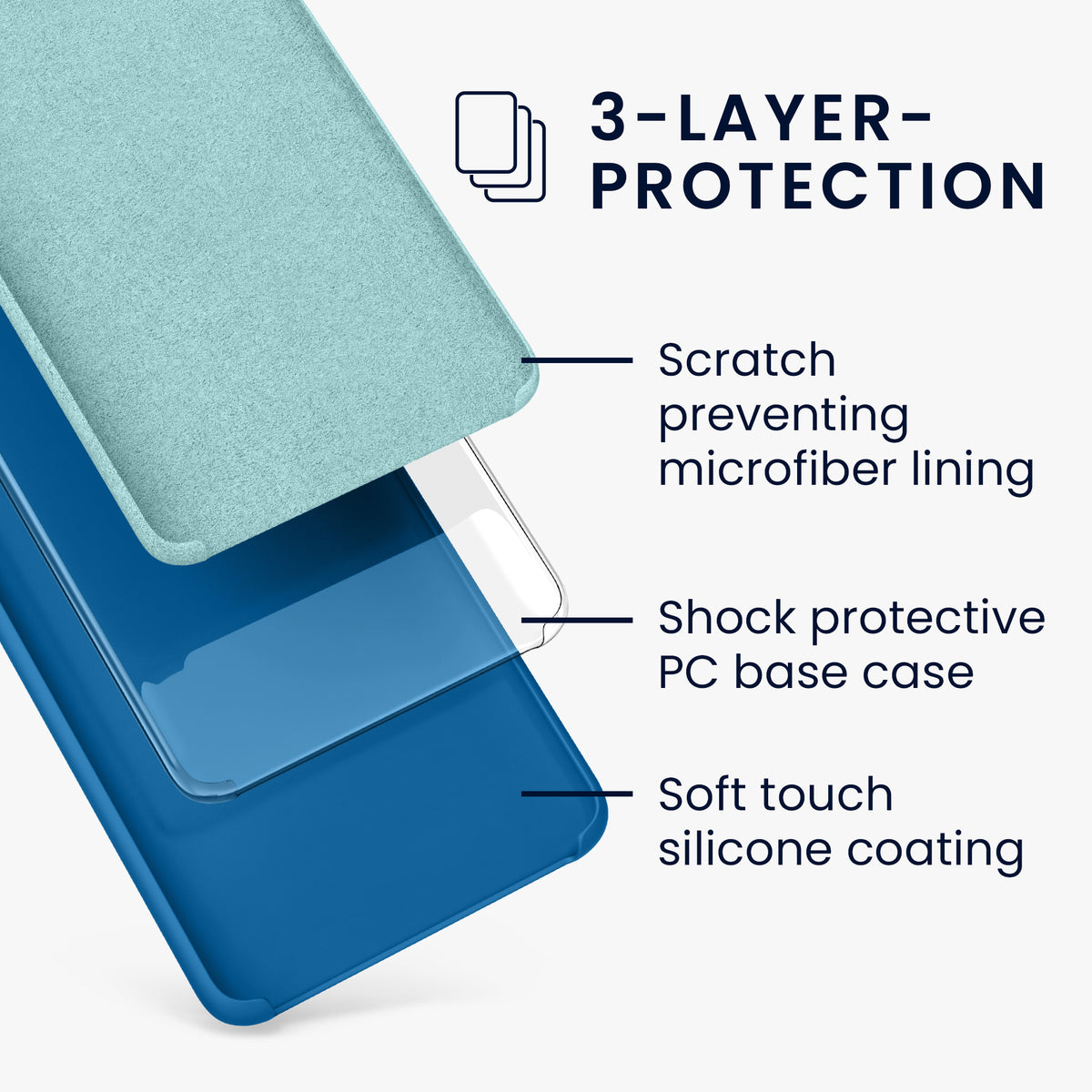 kwmobile Handyhülle für Samsung Galaxy S9 Hülle - Case Silikon - Kabelloses Laden - Schutzhülle Cover