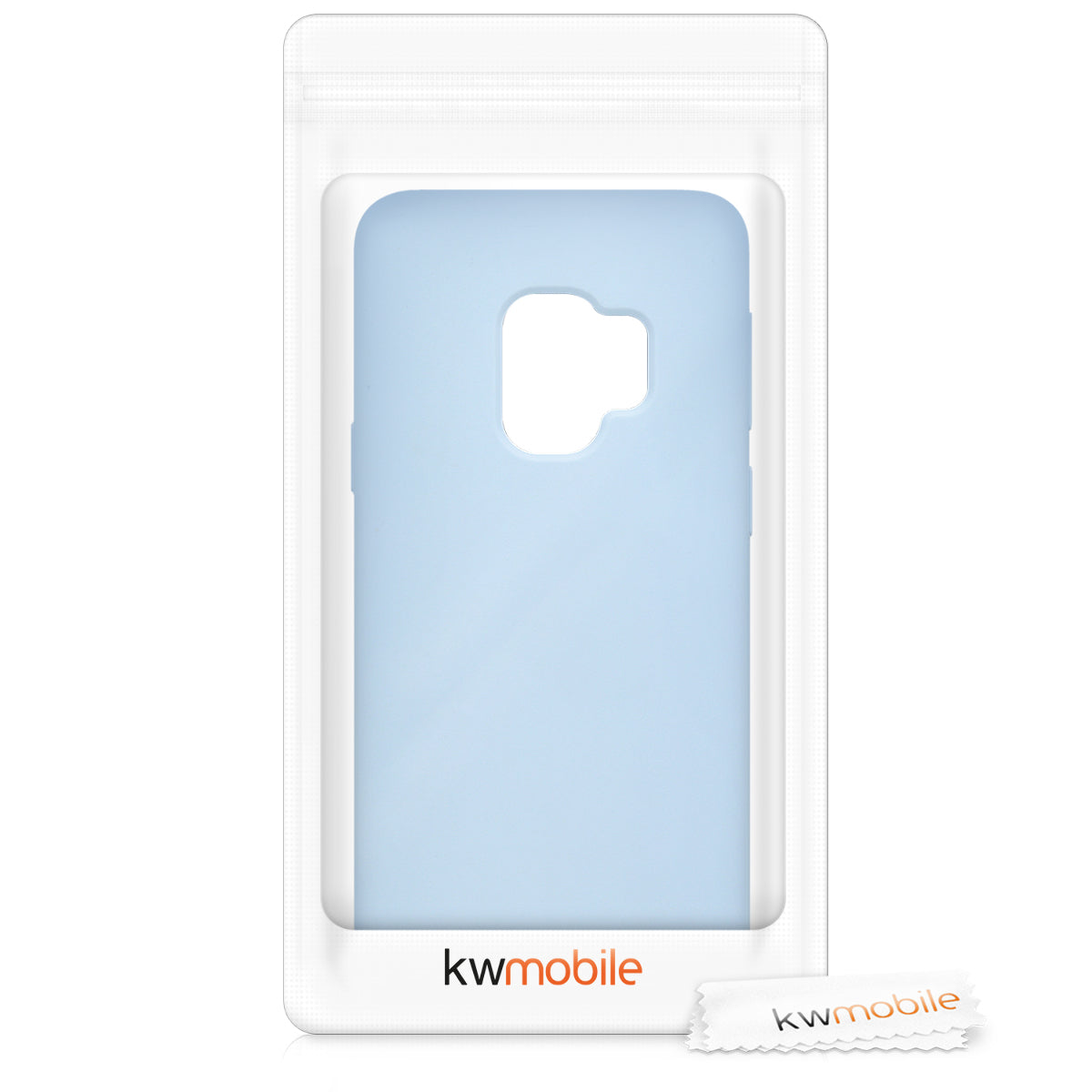 kwmobile Handyhülle für Samsung Galaxy S9 Hülle - Case Silikon - Kabelloses Laden - Schutzhülle Cover
