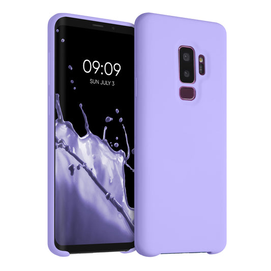 kwmobile Handyhülle für Samsung Galaxy S9 Plus Hülle - Case Silikon - Kabelloses Laden - Schutzhülle Cover