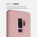 kwmobile Handyhülle für Samsung Galaxy S9 Plus Hülle - Case Silikon - Kabelloses Laden - Schutzhülle Cover