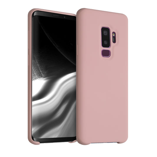 kwmobile Handyhülle für Samsung Galaxy S9 Plus Hülle - Case Silikon - Kabelloses Laden - Schutzhülle Cover