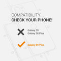 kwmobile Handyhülle für Samsung Galaxy S9 Plus Hülle - Case Silikon - Kabelloses Laden - Schutzhülle Cover