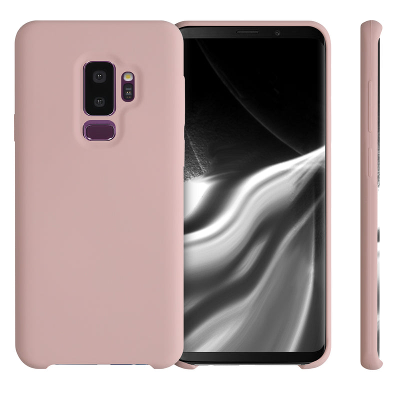 kwmobile Handyhülle für Samsung Galaxy S9 Plus Hülle - Case Silikon - Kabelloses Laden - Schutzhülle Cover