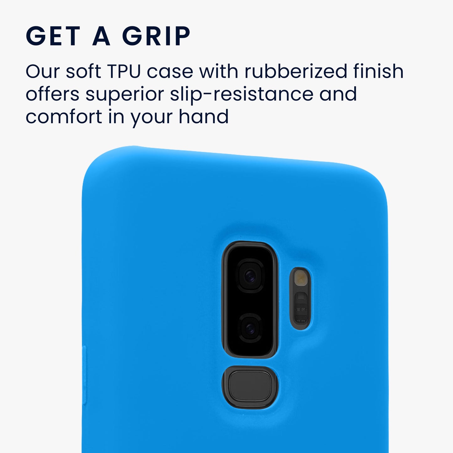 kwmobile Handyhülle für Samsung Galaxy S9 Plus Hülle - Case Silikon - Kabelloses Laden - Schutzhülle Cover