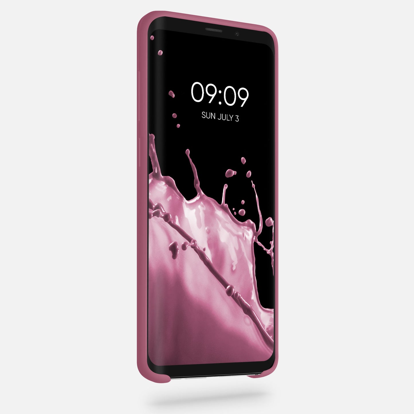 kwmobile Handyhülle für Samsung Galaxy S9 Plus Hülle - Case Silikon - Kabelloses Laden - Schutzhülle Cover
