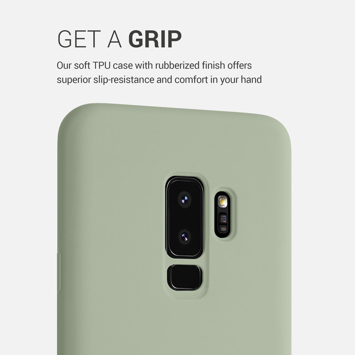 kwmobile Handyhülle für Samsung Galaxy S9 Plus Hülle - Case Silikon - Kabelloses Laden - Schutzhülle Cover