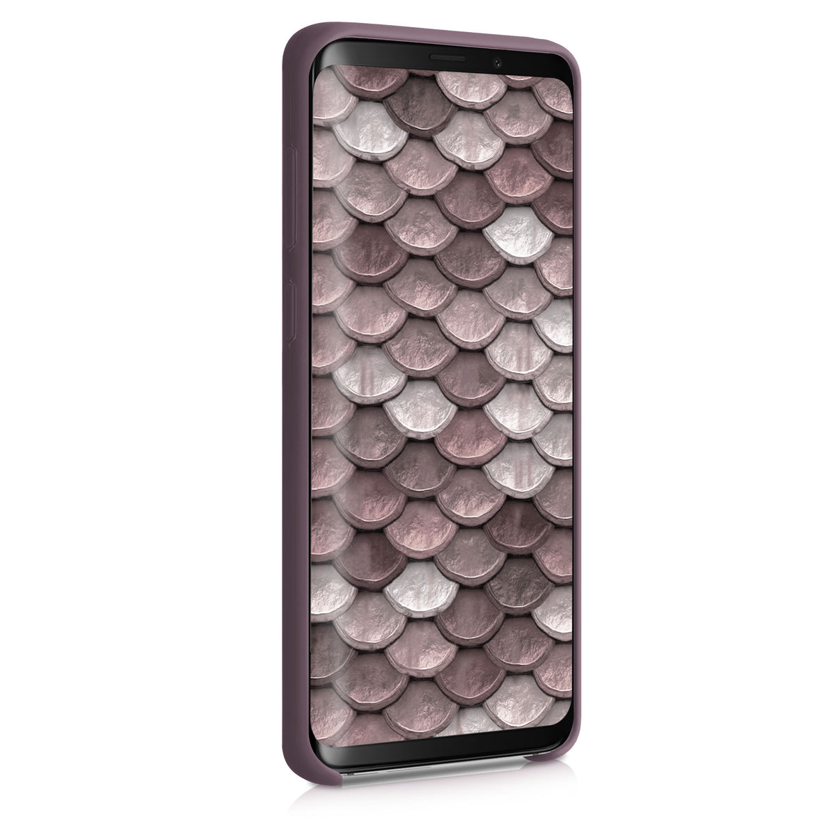 kwmobile Handyhülle für Samsung Galaxy S9 Plus Hülle - Case Silikon - Kabelloses Laden - Schutzhülle Cover