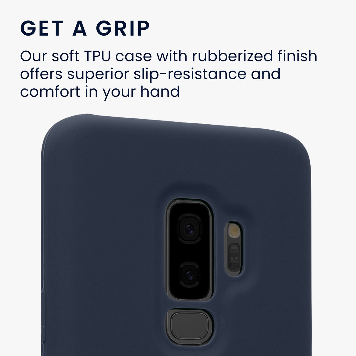 kwmobile Handyhülle für Samsung Galaxy S9 Plus Hülle - Case Silikon - Kabelloses Laden - Schutzhülle Cover