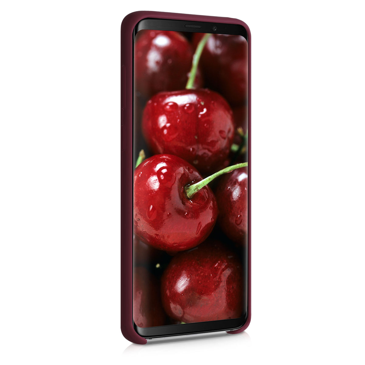 kwmobile Handyhülle für Samsung Galaxy S9 Plus Hülle - Case Silikon - Kabelloses Laden - Schutzhülle Cover