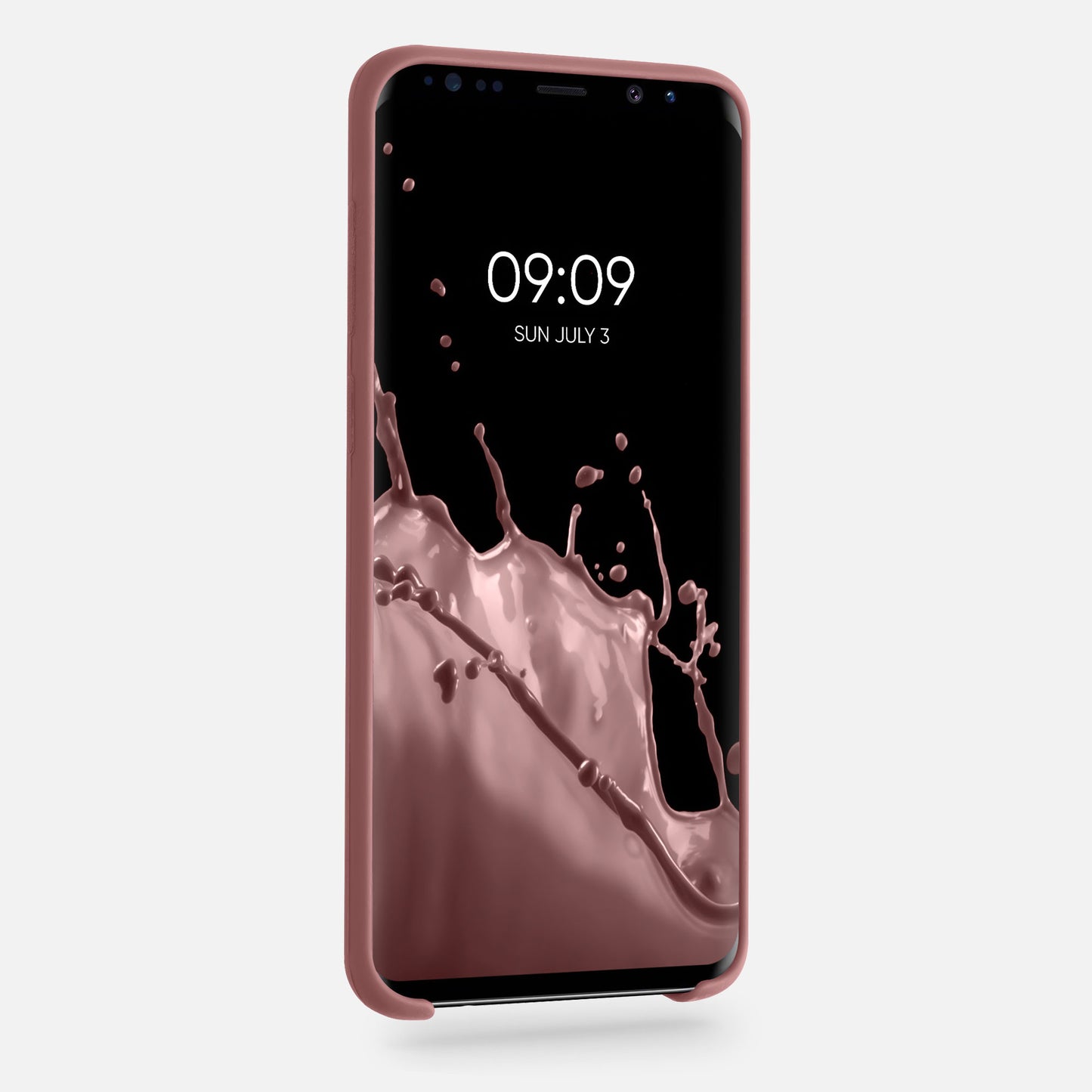 kwmobile Handyhülle für Samsung Galaxy S9 Plus Hülle - Case Silikon - Kabelloses Laden - Schutzhülle Cover