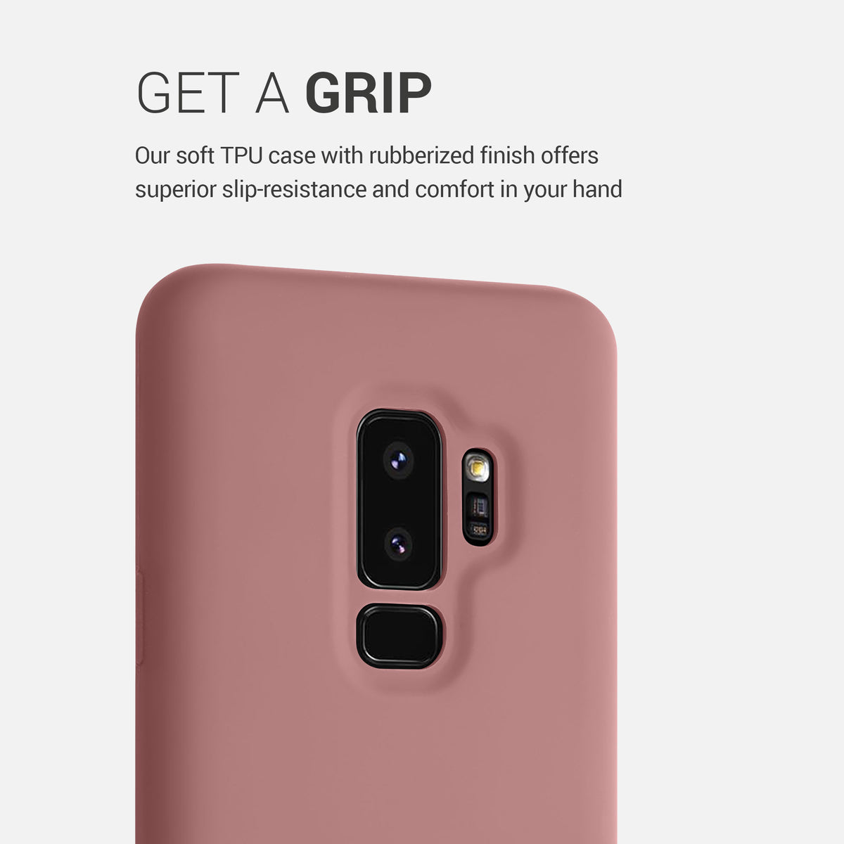 kwmobile Handyhülle für Samsung Galaxy S9 Plus Hülle - Case Silikon - Kabelloses Laden - Schutzhülle Cover